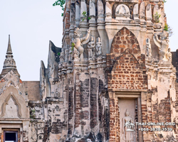 Река Квай и Айюттхайя храм Wat Ratchaburana фото тура в Паттайе 20