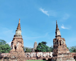 Река Квай и Айюттхайя храм Wat Maha That фото тура в Паттайе 81
