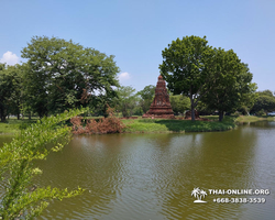 Река Квай и Айюттхайя храм Wat Maha That фото тура в Паттайе 66