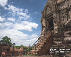 Река Квай и Айюттхайя храм Wat Ratchaburana фото тура в Паттайе 31