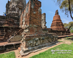 Река Квай и Айюттхайя храм Wat Ratchaburana фото тура в Паттайе 5