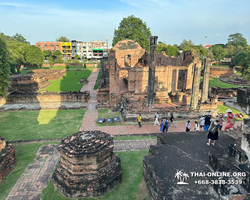 Река Квай и Айюттхайя храм Wat Maha That фото тура в Паттайе 41