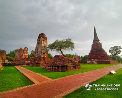 Река Квай и Айюттхайя храм Wat Maha That фото тура в Паттайе 84