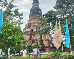 Река Квай и Айюттхайя храм Wat Maha That фото тура в Паттайе 42