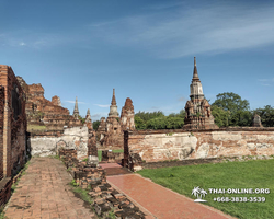Река Квай и Айюттхайя храм Wat Maha That фото тура в Паттайе 71