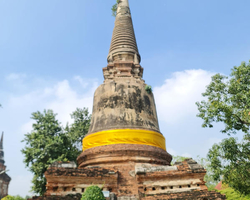 Река Квай и Айюттхайя храм Wat Maha That фото тура в Паттайе 83