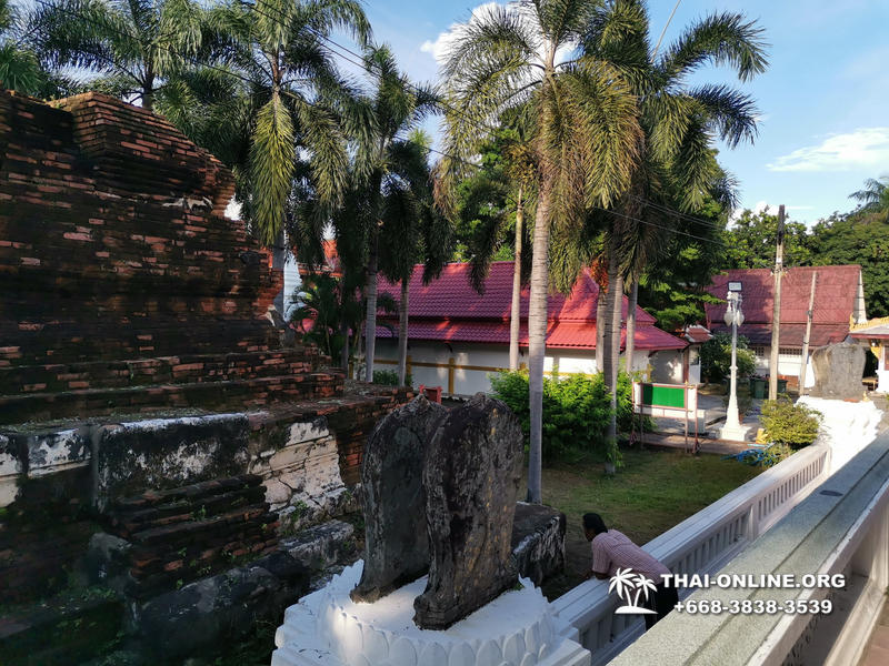 Река Квай и Айюттхайя храм Wat Na Phra Men фото тура в Паттайе 97