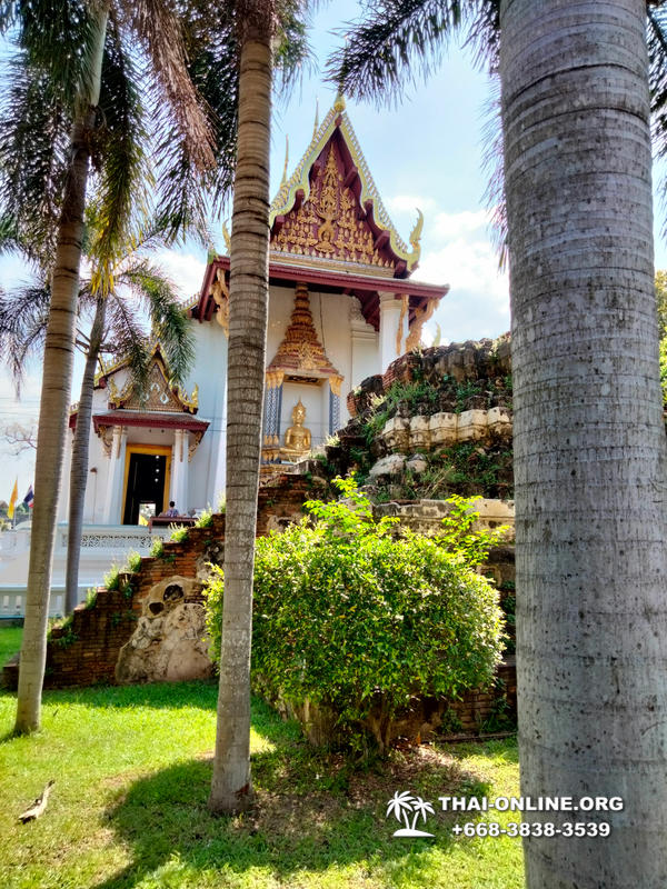 Река Квай и Айюттхайя храм Wat Na Phra Men фото тура в Паттайе 91