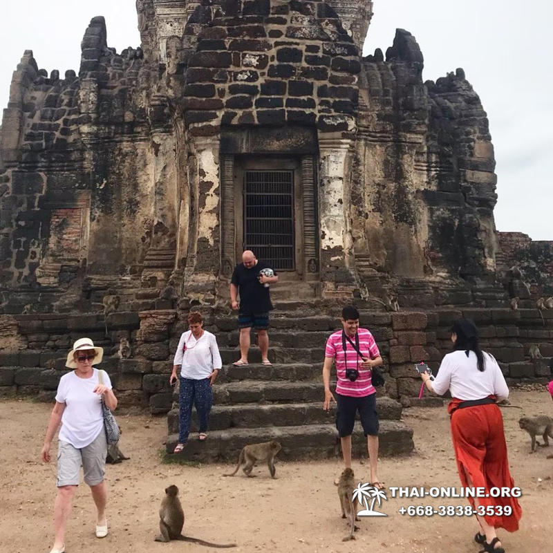 Сила Жизни экскурсия в Паттайе, храм СПИДа в Тайланде, Лопбури город обезьян, Зеркальный храм, святилище секты Дхаммакая - фото 15
