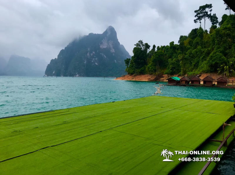 Экскурсия на озеро Чао Лан в нацпарк Кхао Сок из Паттайи фото 57