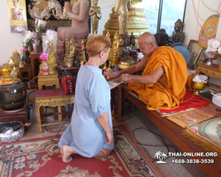 Обряд Похороны Неудачи в буддийском храме Паттайи Таиладна фото 45