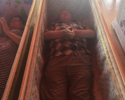 Обряд Очищения или Похороны Неудач с гробами в Паттайе - фото 767