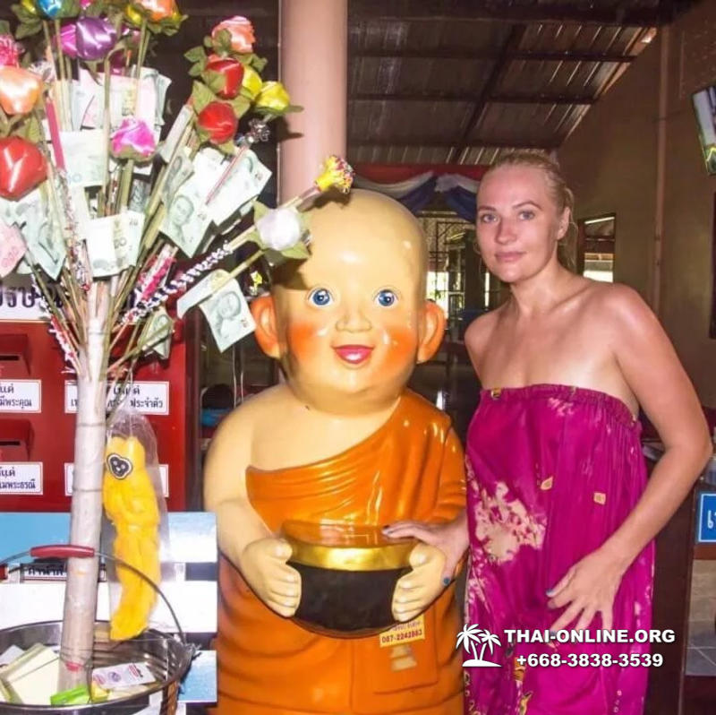 Гербал Тур Паттайя, Чок Ди Тур, оздоровительная экскурсия, травяной массаж в монастыре Ват Бан Дон Районг Таиланд фото 5