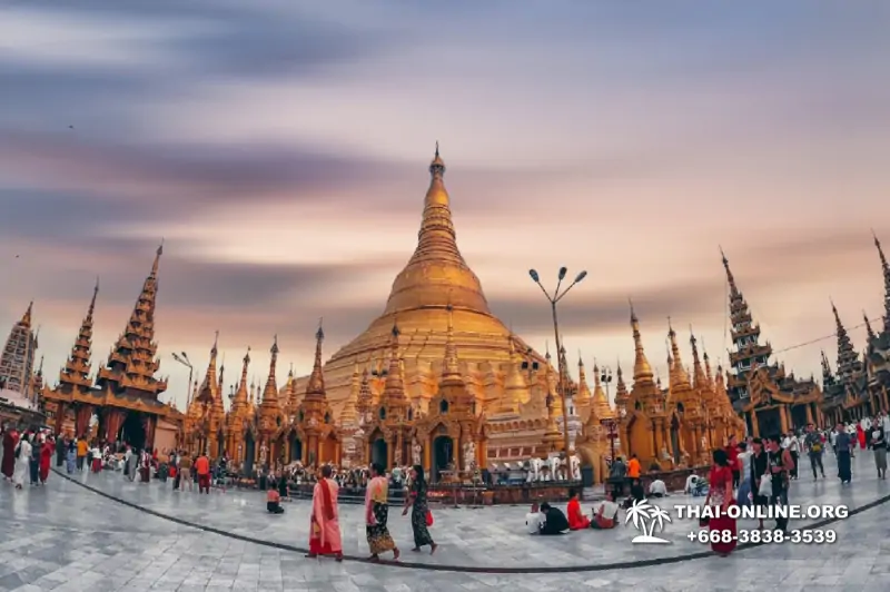 Бирма страна золотых пагод поездка с Паттайи фото 6