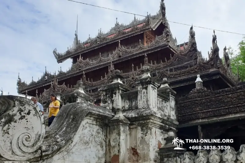Мьянма из Таиланда Янгон и Мандалай поездка с турагенством 7 Стран из Паттайи фото 32