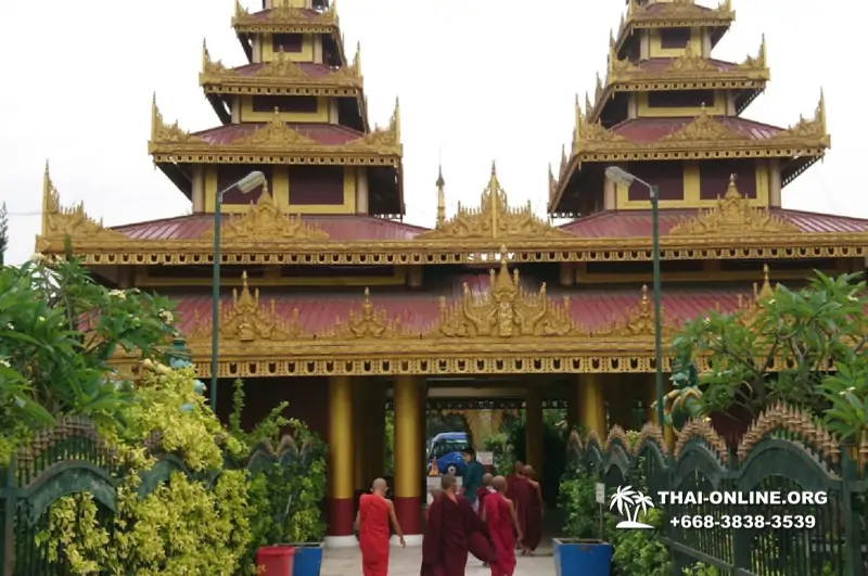 Мьянма из Таиланда Янгон и Мандалай поездка с турагенством 7 Стран из Паттайи фото 31