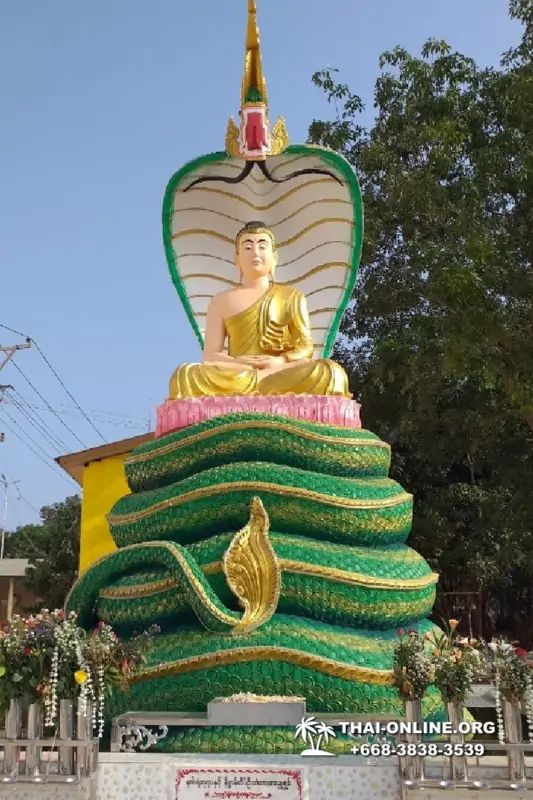 Мьянма из Таиланда Янгон и Золотой Камень поездка с турагентством Seven Countries из Паттайи фото 10