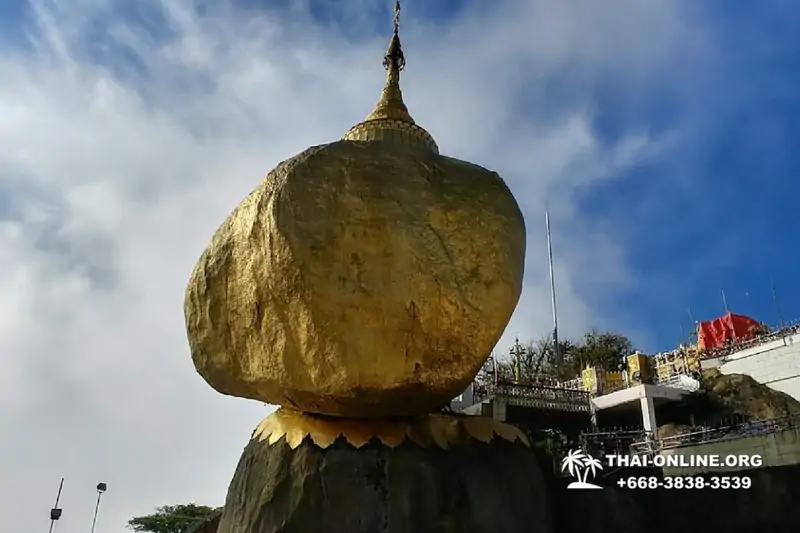 Бурма поездка Золотая Скала из Тайланда - фото Thai Online 48