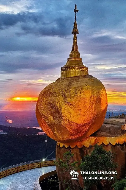 Бурма поездка Золотая Скала из Тайланда - фото Thai Online 20