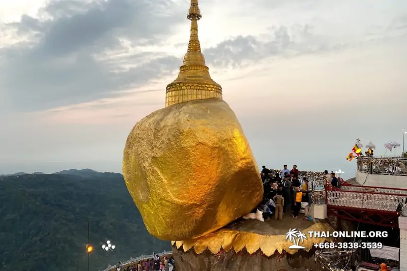 Бурма поездка Золотая Скала из Тайланда - фото Thai Online 40