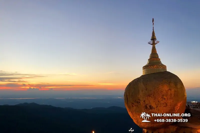 Бурма поездка Золотая Скала из Тайланда - фото Thai Online 66