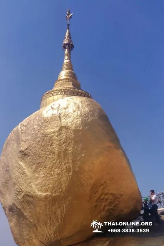 Бурма поездка Золотая Скала из Тайланда - фото Thai Online 74