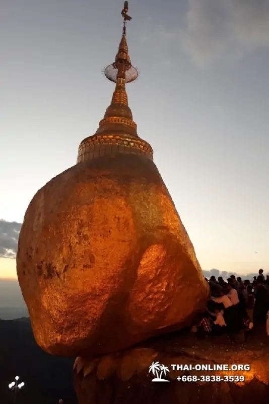 Бурма поездка Золотая Скала из Тайланда - фото Thai Online 9