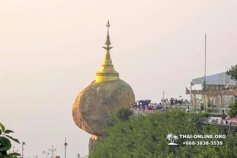 Бурма поездка Золотая Скала из Тайланда - фото Thai Online 6