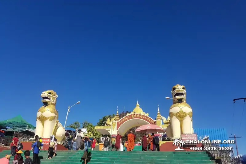 Бурма поездка Золотая Скала из Тайланда - фото Thai Online 45