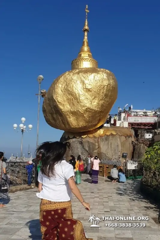 Бурма поездка Золотая Скала из Тайланда - фото Thai Online 35