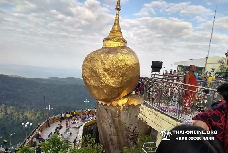 Бурма поездка Золотая Скала из Тайланда - фото Thai Online 21