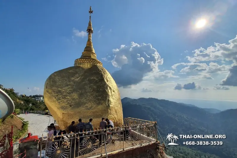 Мьянма из Таиланда Янгон и Золотой Камень поездка с турагентством Seven Countries из Паттайи фото 32