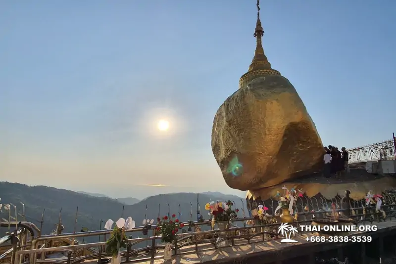 Бурма поездка Золотая Скала из Тайланда - фото Thai Online 43