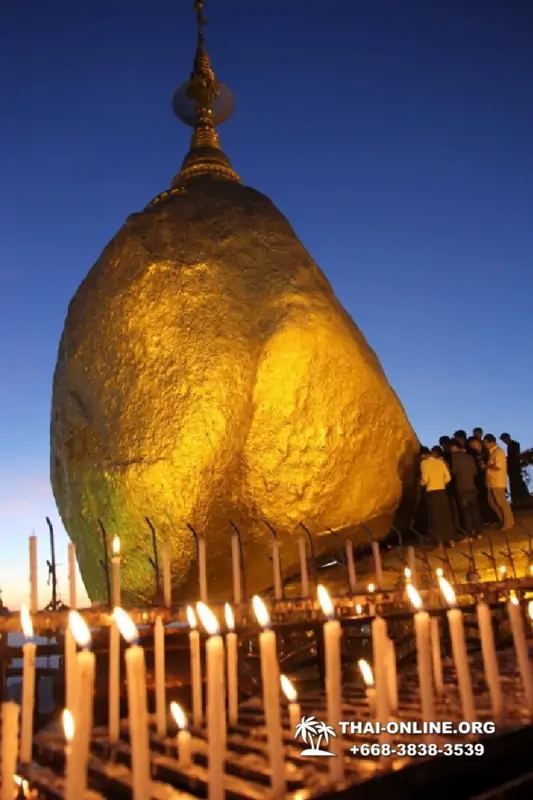 Бурма поездка Золотая Скала из Тайланда - фото Thai Online 5