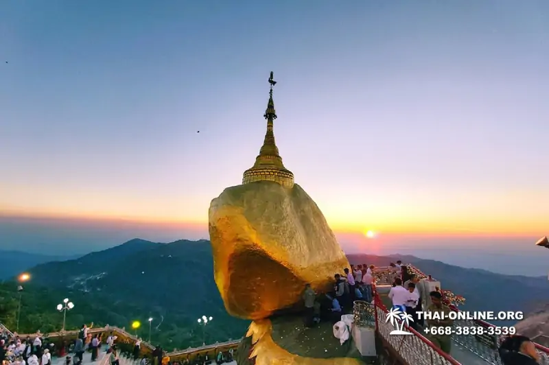 Бурма поездка Золотая Скала из Тайланда - фото Thai Online 56