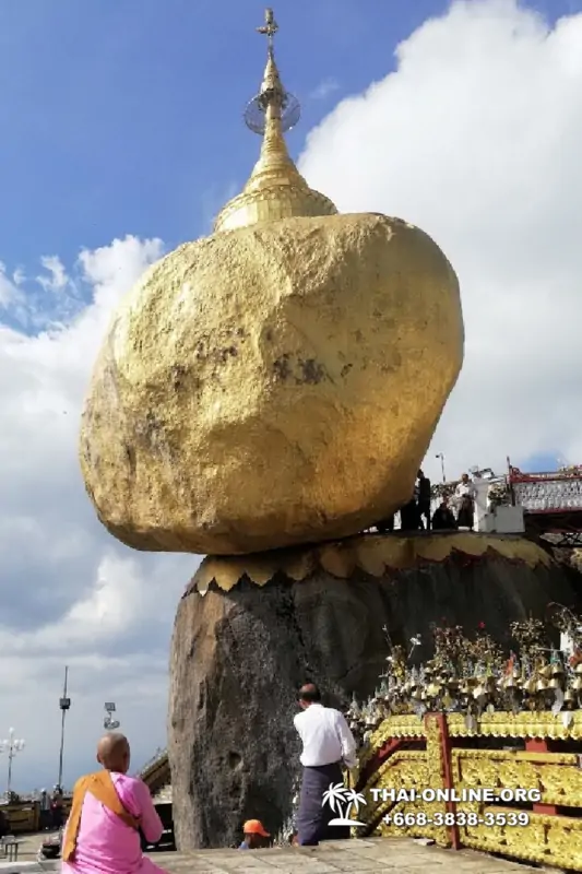 Бурма поездка Золотая Скала из Тайланда - фото Thai Online 12