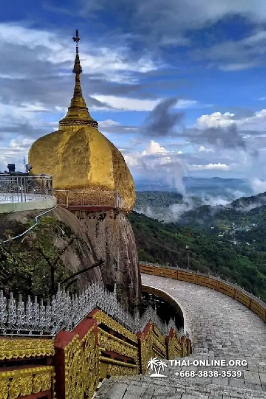 Мьянма из Таиланда Янгон и Золотой Камень поездка с турагентством Seven Countries из Паттайи фото 11
