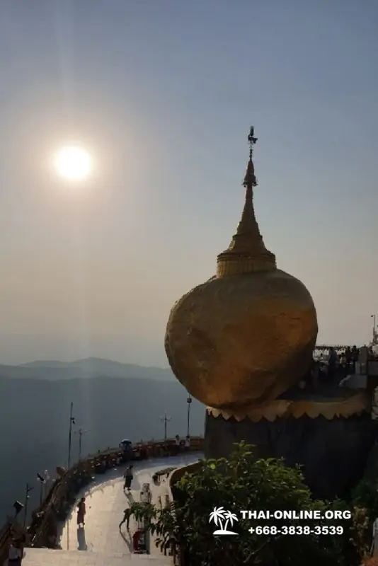 Бурма поездка Золотая Скала из Тайланда - фото Thai Online 67