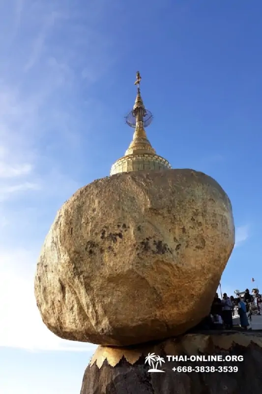 Бурма поездка Золотая Скала из Тайланда - фото Thai Online 60