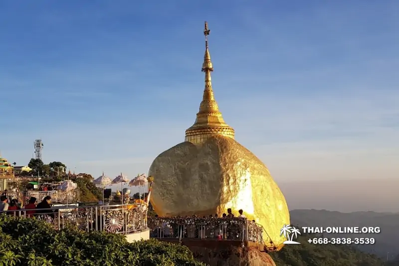Мьянма из Таиланда Янгон и Золотой Камень поездка с турагентством Seven Countries из Паттайи фото 21