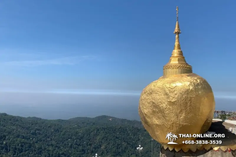 Бурма поездка Золотая Скала из Тайланда - фото Thai Online 76