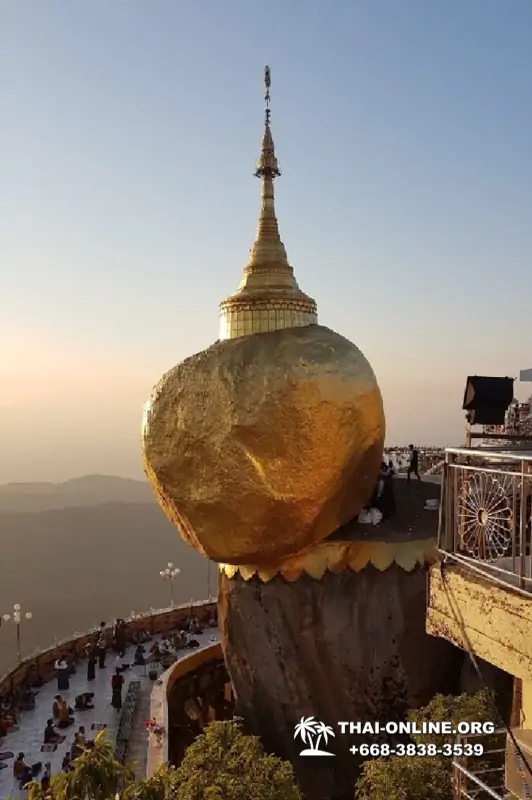 Бурма поездка Золотая Скала из Тайланда - фото Thai Online 47