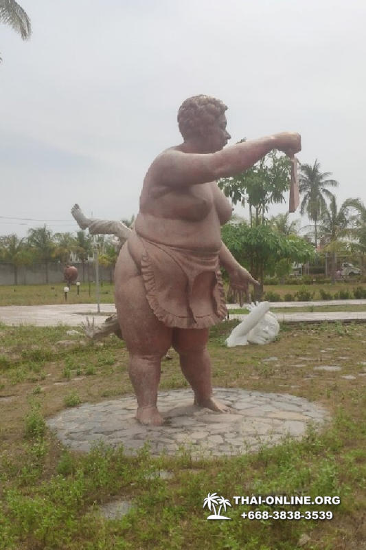 Парк эротических скульптур в Паттайе фото 29