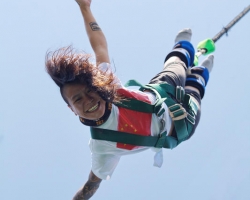 Банджи Джамп тарзанка в Тайланде Паттайе прыгнуть фото 20