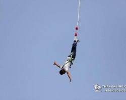 Банджи Джамп тарзанка в Тайланде Паттайе прыгнуть фото 49