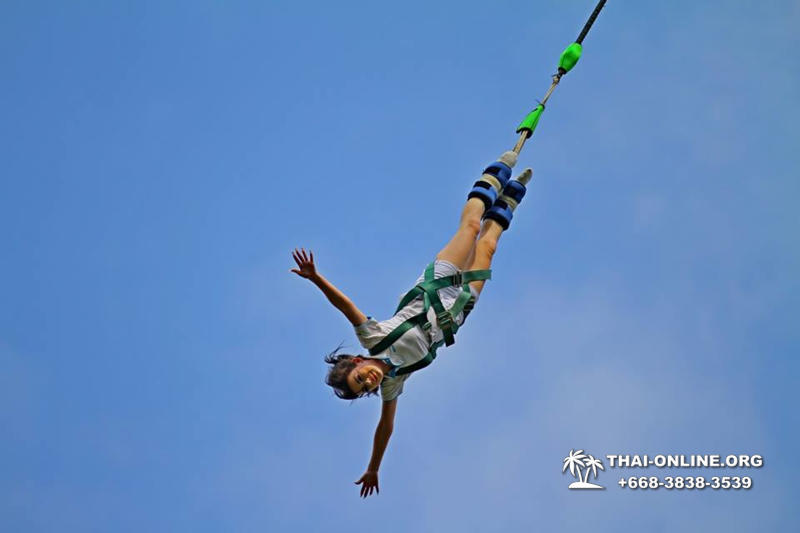 Банджи Джамп тарзанка в Тайланде Паттайе прыгнуть фото 65