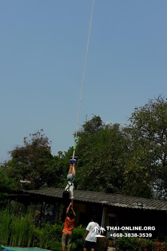 Банджи Джамп тарзанка в Тайланде Паттайе прыгнуть фото 12