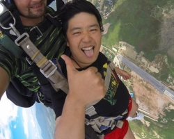 Тандем Скайдайвинг Thai Sky Adventures парашют прыжки Паттайя фото 9