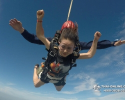 Тандем Скайдайвинг Thai Sky Adventures парашют прыжки Паттайя фото 59