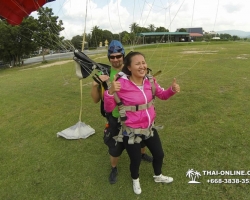 Тандем Скайдайвинг Thai Sky Adventures парашют прыжки Паттайя фото 6